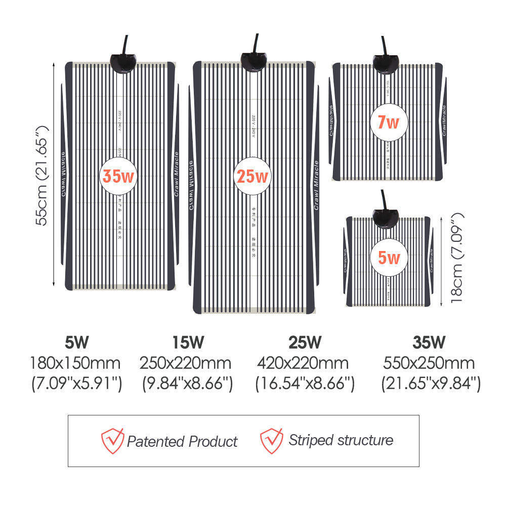 5 Вт, 15 Вт, 25 Вт, 35 Вт, гра – обзор и цена Seedling Heat Mat